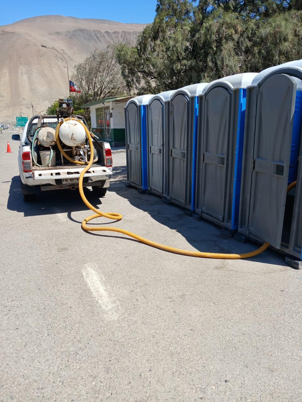 Trabajo de fosas Rapalo en terreno